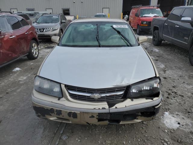 2G1WF52E559306177 - 2004 CHEVROLET IMPALA SILVER photo 5