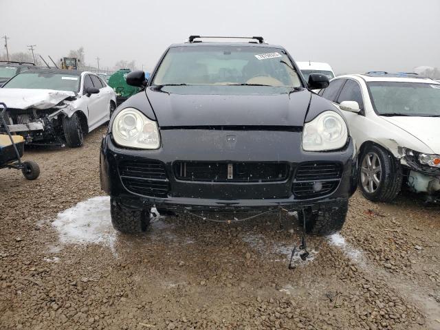 WP1AC29P44LA94507 - 2004 PORSCHE CAYENNE TURBO BLACK photo 5