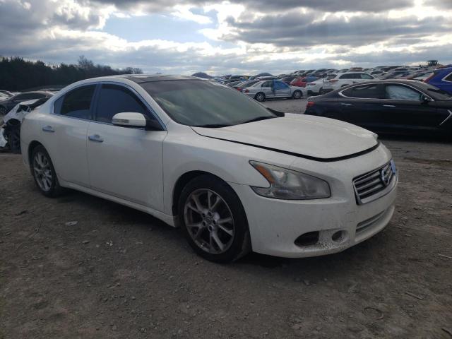 1N4AA5AP3CC846920 - 2012 NISSAN MAXIMA S WHITE photo 4