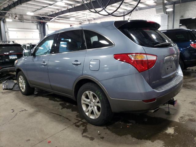 KM8NU73C97U008251 - 2007 HYUNDAI VERACRUZ GLS BLUE photo 2