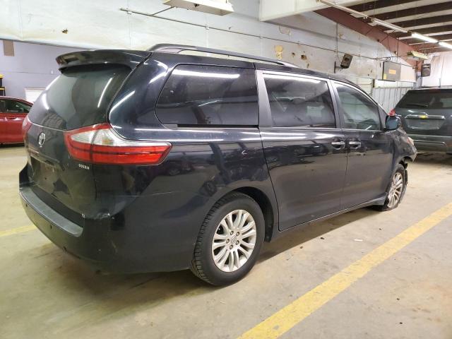 5TDYK3DC5GS707220 - 2016 TOYOTA SIENNA XLE BLACK photo 3