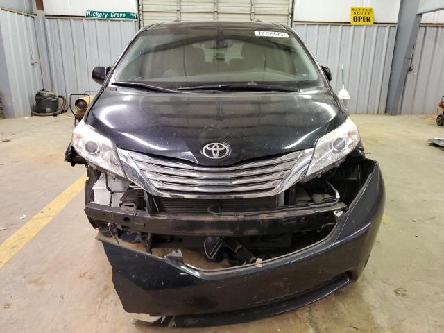 5TDYK3DC5GS707220 - 2016 TOYOTA SIENNA XLE BLACK photo 5