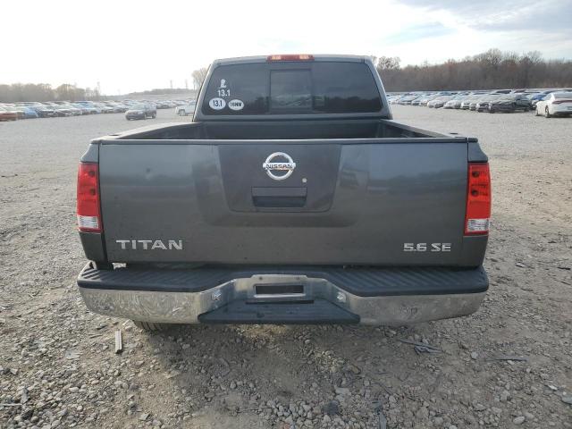 1N6AA06AX4N501484 - 2004 NISSAN TITAN XE GRAY photo 6