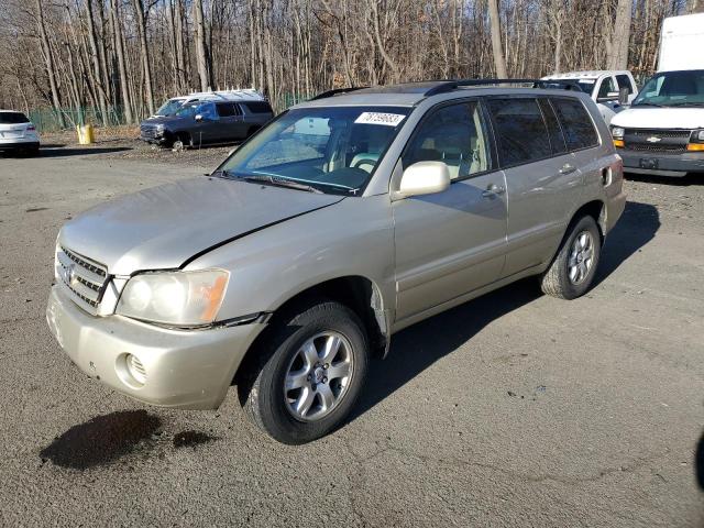 2002 TOYOTA HIGHLANDER LIMITED, 