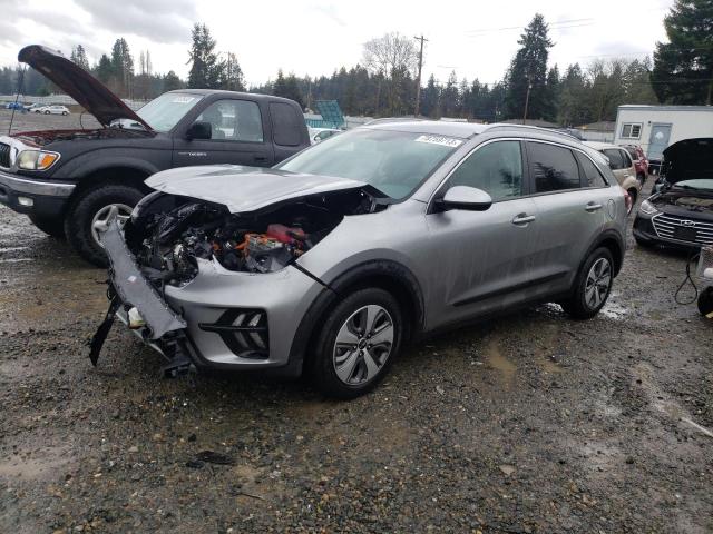 KNDCB3LC3N5540452 - 2022 KIA NIRO LX GRAY photo 1