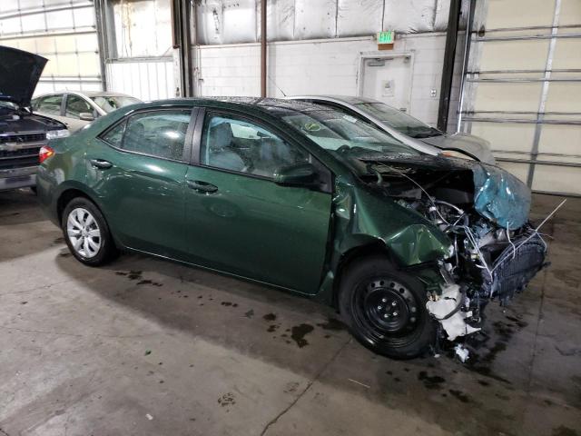 2T1BURHE4GC656848 - 2016 TOYOTA COROLLA L GREEN photo 4