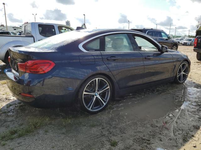 WBA4J1C53KBM18570 - 2019 BMW 430I GRAN COUPE BLUE photo 3