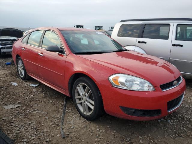 2G1WC5E31D1215617 - 2013 CHEVROLET IMPALA LTZ RED photo 4