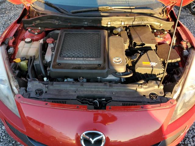 JM1BL1K34B1460224 - 2011 MAZDA SPEED 3 RED photo 11