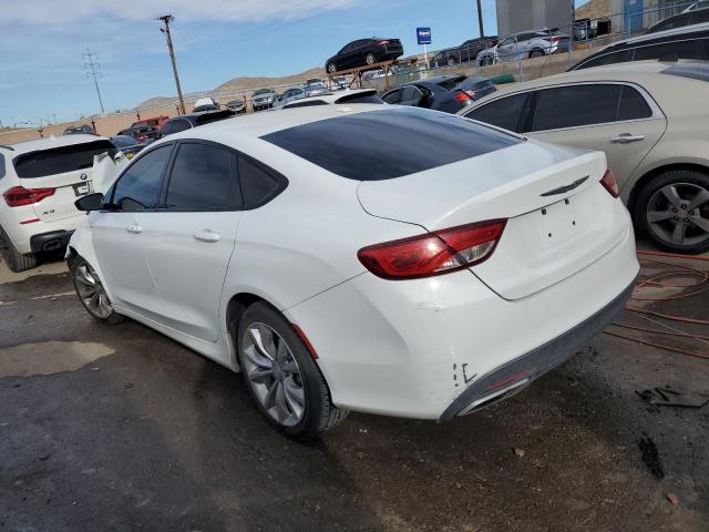 1C3CCCBB7FN670665 - 2015 CHRYSLER 200 S WHITE photo 2