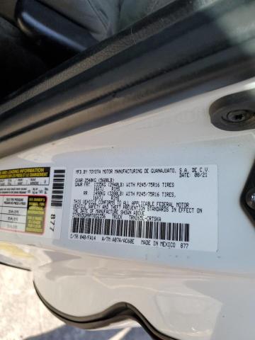 3TYRX5GN9MT032356 - 2021 TOYOTA TACOMA ACCESS CAB ლურჯი ფოტო 12