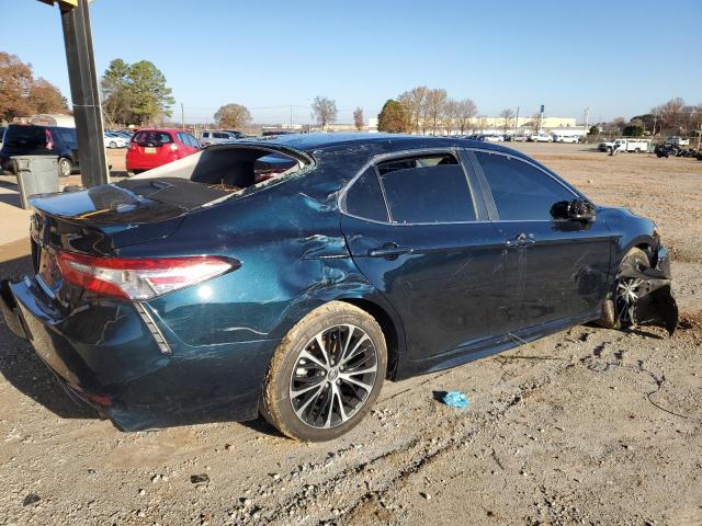 4T1G11AK9LU336806 - 2020 TOYOTA CAMRY SE BLUE photo 3