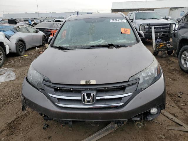 2HKRM3H74EH517648 - 2014 HONDA CR-V EXL BLACK photo 5