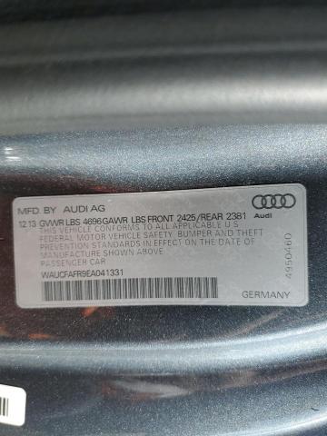 WAUCFAFR9EA041331 - 2014 AUDI A5 PREMIUM GRAY photo 12