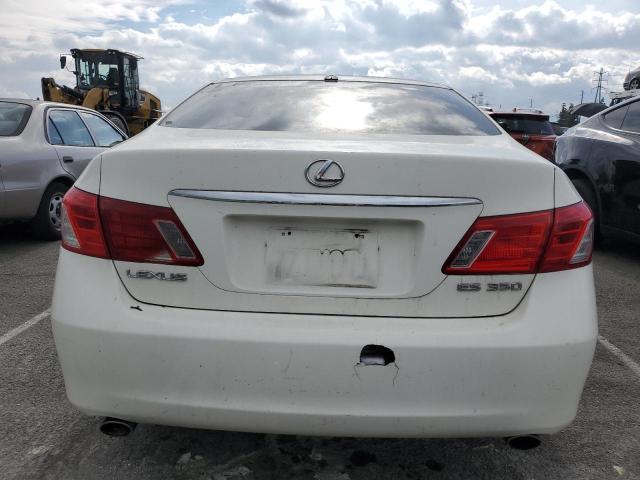 JTHBJ46G672018033 - 2007 LEXUS ES 350 WHITE photo 6