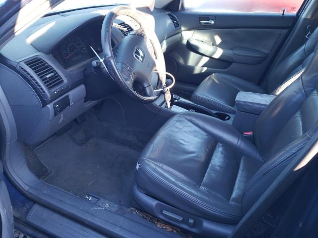 1HGCM56613A024124 - 2003 HONDA ACCORD EX BLUE photo 7