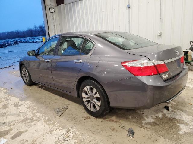 1HGCR2F34EA130219 - 2014 HONDA ACCORD LX GRAY photo 2