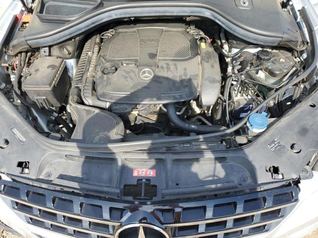 4JGDA5HB7CA005000 - 2012 MERCEDES-BENZ ML 350 4MATIC SILVER photo 12