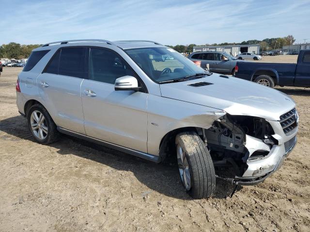 4JGDA5HB7CA005000 - 2012 MERCEDES-BENZ ML 350 4MATIC SILVER photo 4