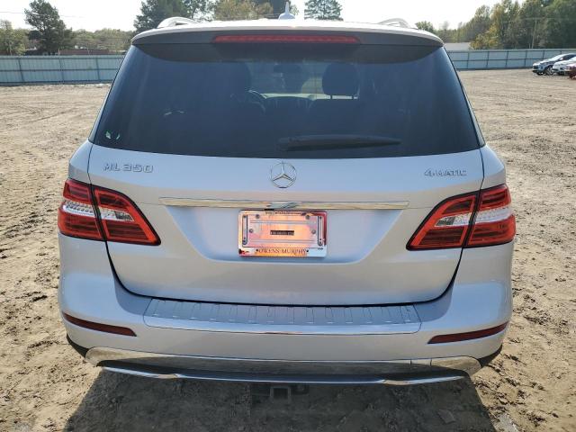 4JGDA5HB7CA005000 - 2012 MERCEDES-BENZ ML 350 4MATIC SILVER photo 6