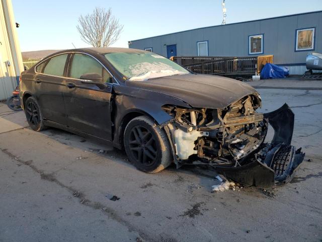 3FA6P0HR9DR311480 - 2013 FORD FUSION SE BLACK photo 4