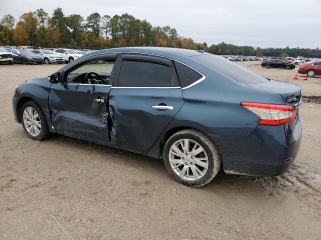 3N1AB7AP1EY218645 - 2014 NISSAN SENTRA S GRAY photo 2