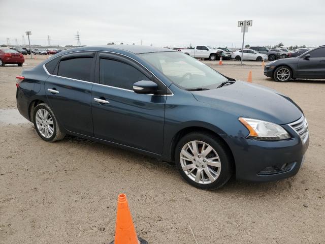 3N1AB7AP1EY218645 - 2014 NISSAN SENTRA S GRAY photo 4