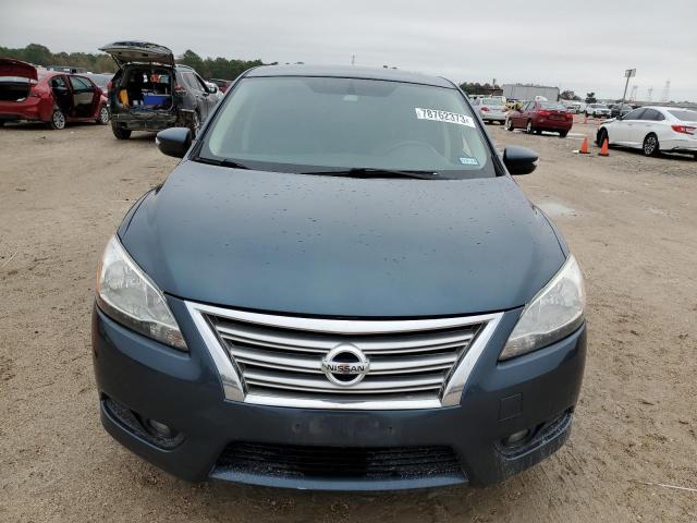 3N1AB7AP1EY218645 - 2014 NISSAN SENTRA S GRAY photo 5