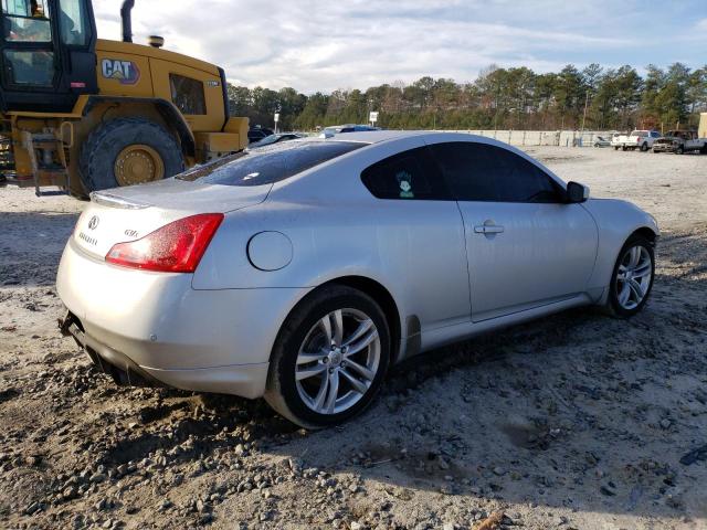 JN1CV6EL9AM152697 - 2010 INFINITI G37 SILVER photo 3