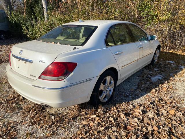 JH4KB16536C003833 - 2006 ACURA RL WHITE photo 4