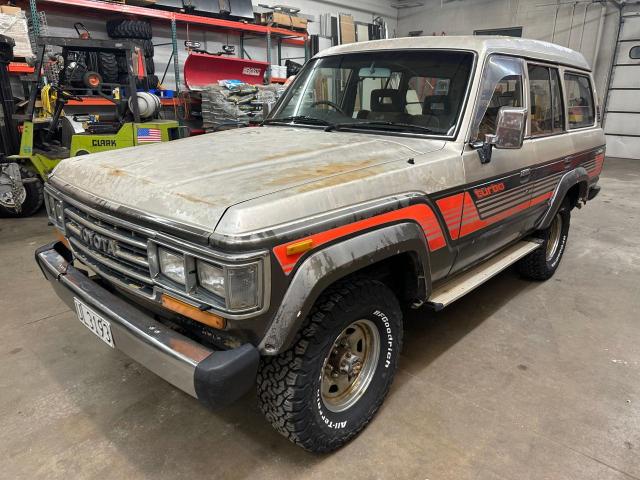 HJ61012766 - 1984 TOYOTA LANDCRUISE GRAY photo 2