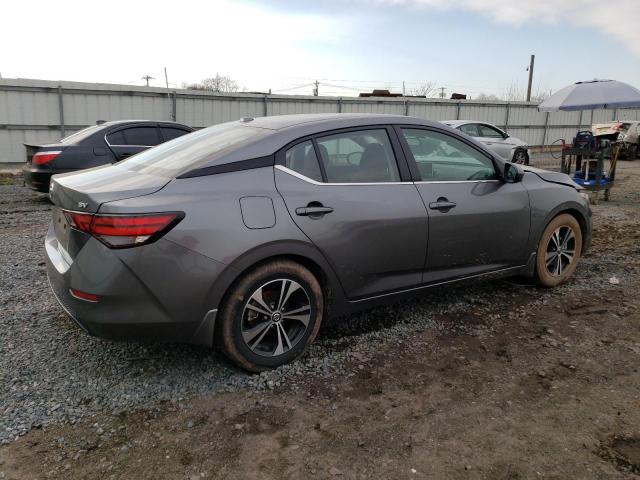 3N1AB8CV2PY245731 - 2023 NISSAN SENTRA SV GRAY photo 3