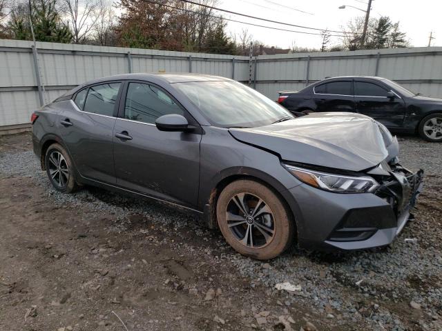 3N1AB8CV2PY245731 - 2023 NISSAN SENTRA SV GRAY photo 4