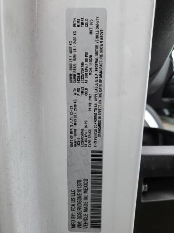 3C6LRVDG3NE101370 - 2022 RAM PROMASTER 2500 HIGH Ақ фото 13