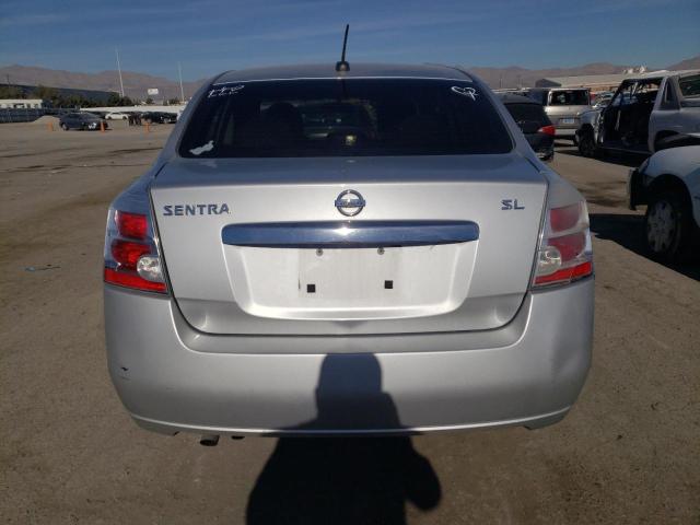 3N1AB6AP5AL631718 - 2010 NISSAN SENTRA 2.0 SILVER photo 6