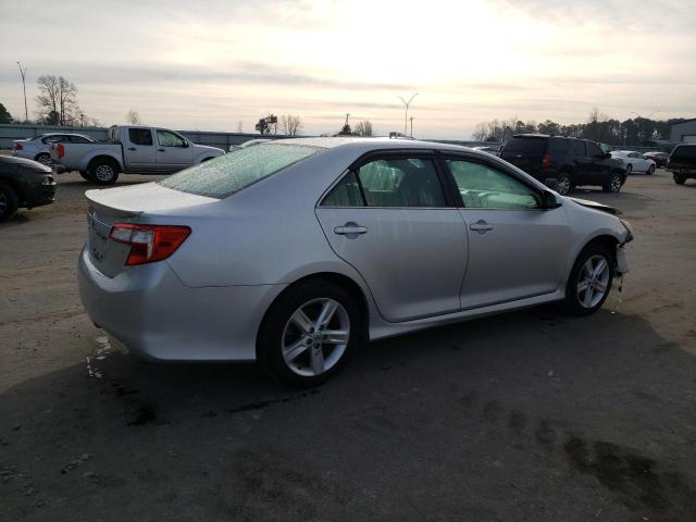 4T1BF1FK0DU722780 - 2013 TOYOTA CAMRY L SILVER photo 3