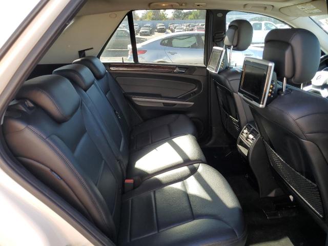 4JGBB8GBXAA614523 - 2010 MERCEDES-BENZ ML 350 4MATIC WHITE photo 10