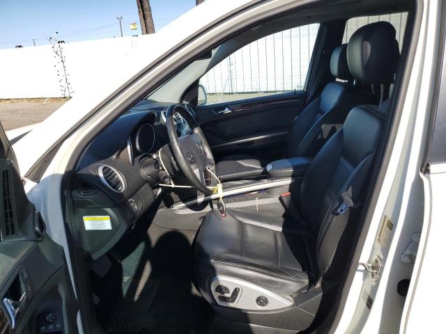 4JGBB8GBXAA614523 - 2010 MERCEDES-BENZ ML 350 4MATIC WHITE photo 7