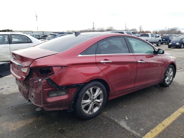 5NPEC4AC7DH598593 - 2013 HYUNDAI SONATA SE BURGUNDY photo 3