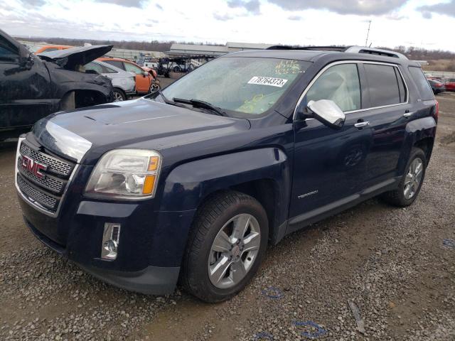 2GKFLYE31F6289400 - 2015 GMC TERRAIN SLT BLUE photo 1