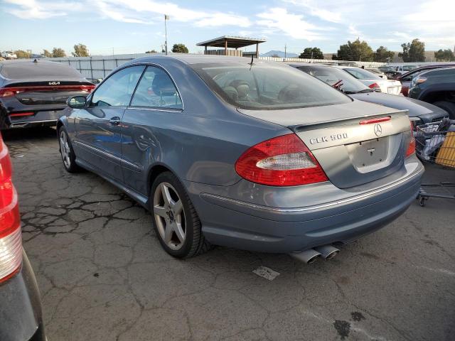 WDBTJ75J66F182764 - 2006 MERCEDES-BENZ CLK 500 SILVER photo 2