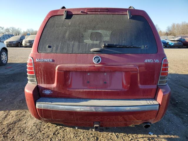 4M2CU57125DJ18560 - 2005 MERCURY MARINER RED photo 6