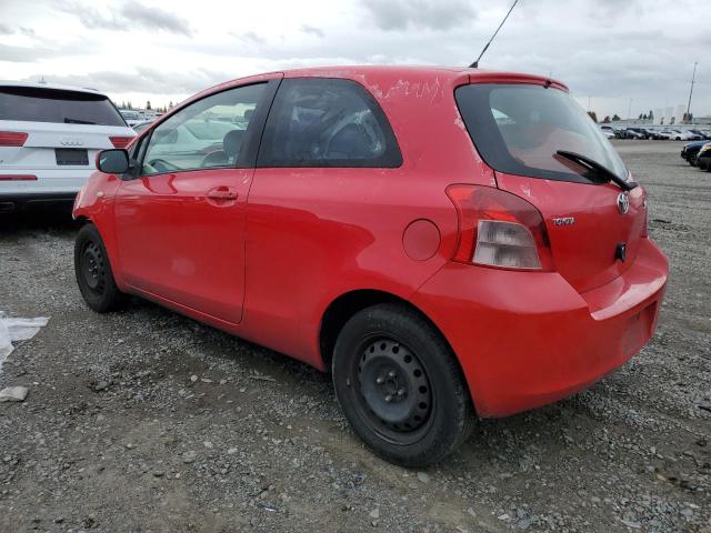 JTDJT923875085366 - 2007 TOYOTA YARIS RED photo 2