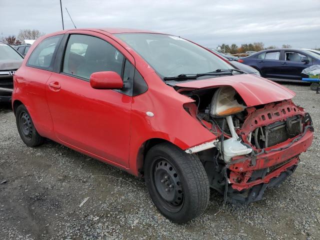 JTDJT923875085366 - 2007 TOYOTA YARIS RED photo 4