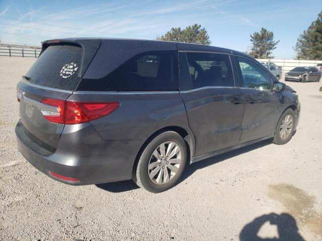 5FNRL6H2XKB010935 - 2019 HONDA ODYSSEY LX GRAY photo 3