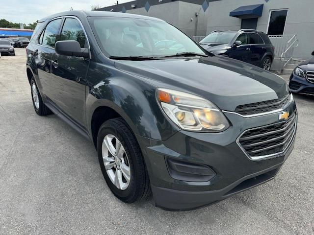 2GNALBEK1H1546430 - 2017 CHEVROLET EQUINOX LS GRAY photo 4