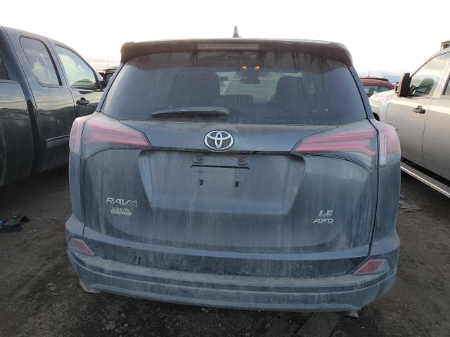 JTMBFREV6JJ180354 - 2018 TOYOTA RAV4 LE GRAY photo 6