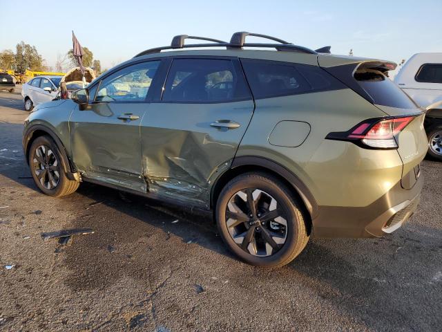 KNDPYDAH1P7113833 - 2023 KIA SPORTAGE X LINE GREEN photo 2