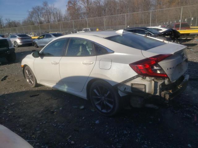 19XFC1F75ME202227 - 2021 HONDA CIVIC EXL WHITE photo 2