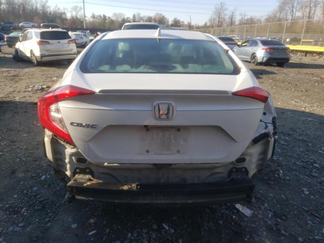 19XFC1F75ME202227 - 2021 HONDA CIVIC EXL WHITE photo 6